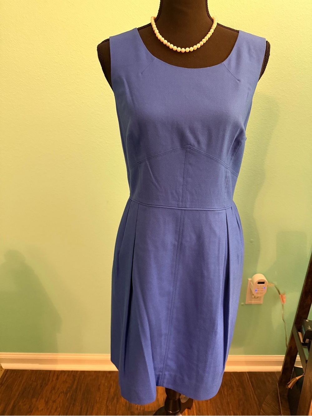 J. Crew Sleeveless Royal Blue Sheath Dress